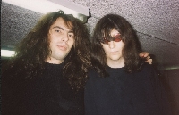 Io e Joey Ramone (22/01/96)